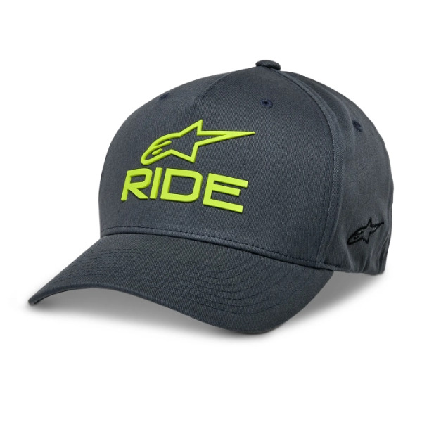 Alpinestars Alpinestars ride sonic hat charcoal hi vis yellow 